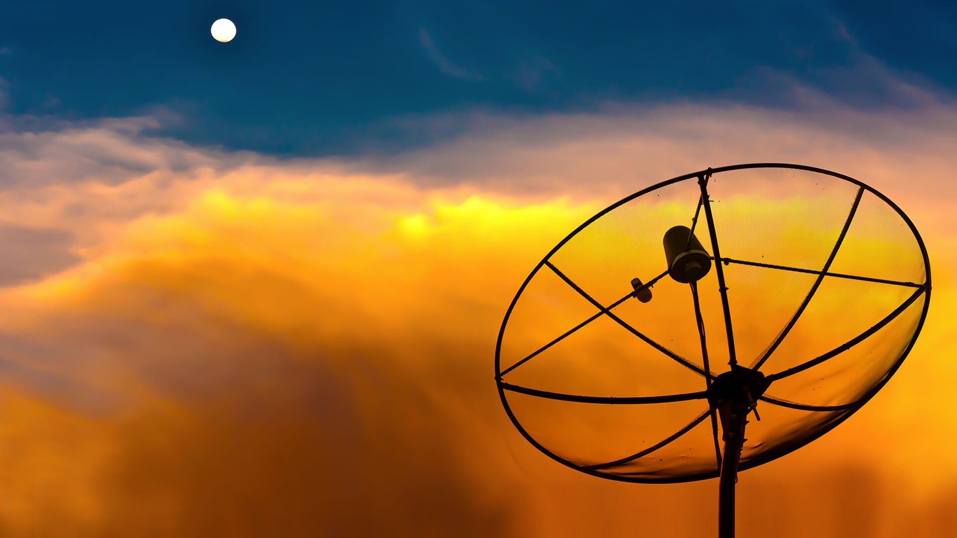 Moon and disk