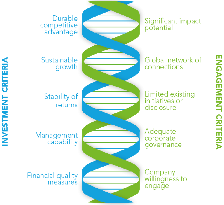 Commitment investment criteria infographics