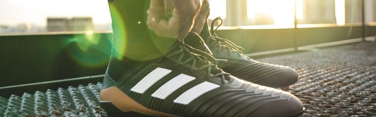 Black sneakers