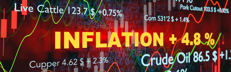Inflation numbers on the banner