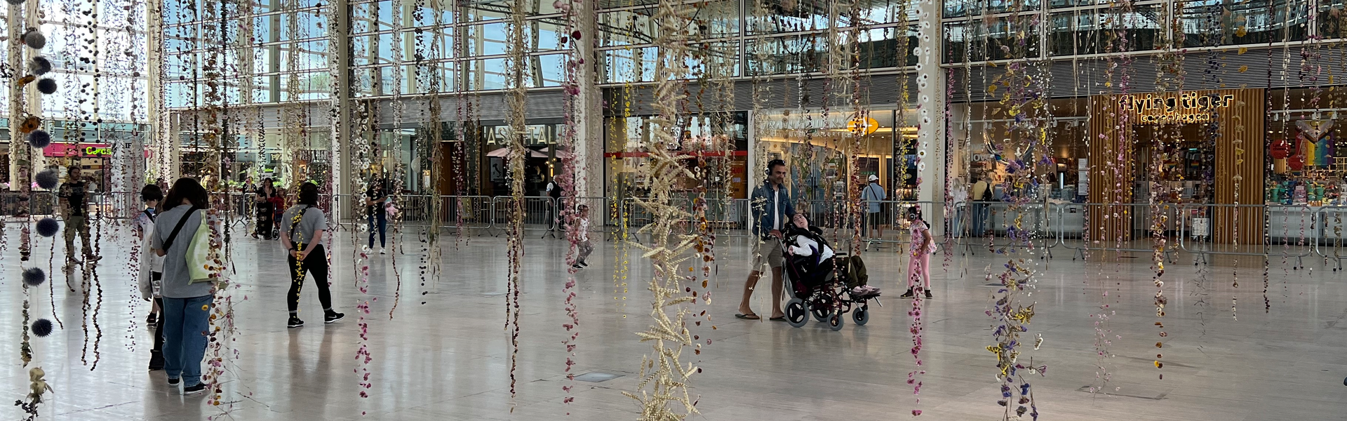 Interior of the mall