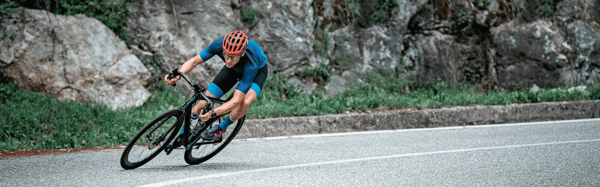 Man riding a bike