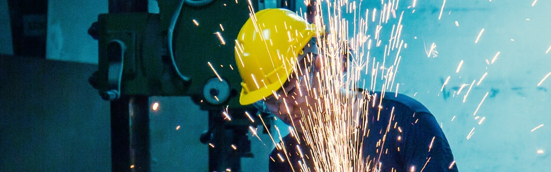 Working welder