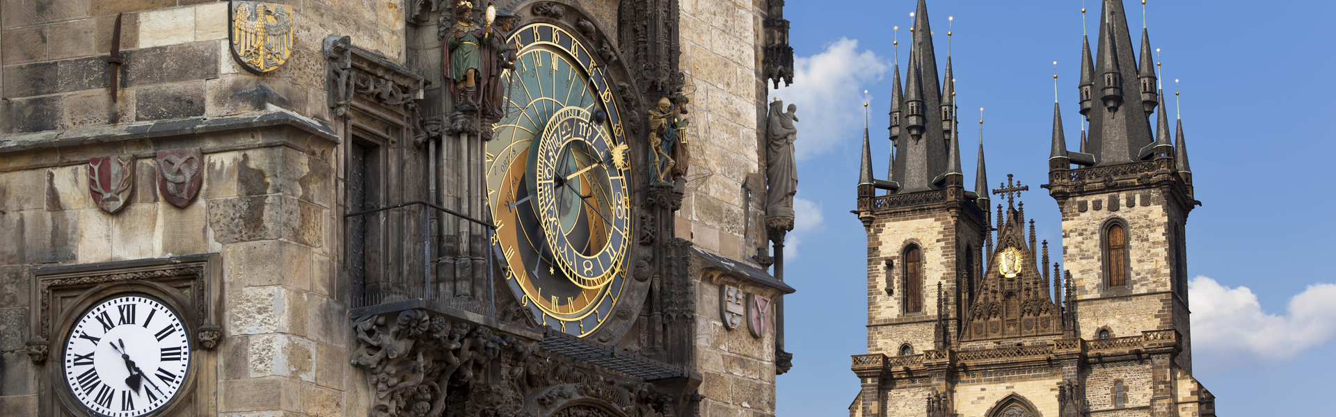 Astronomical clock in Prague Czech republic